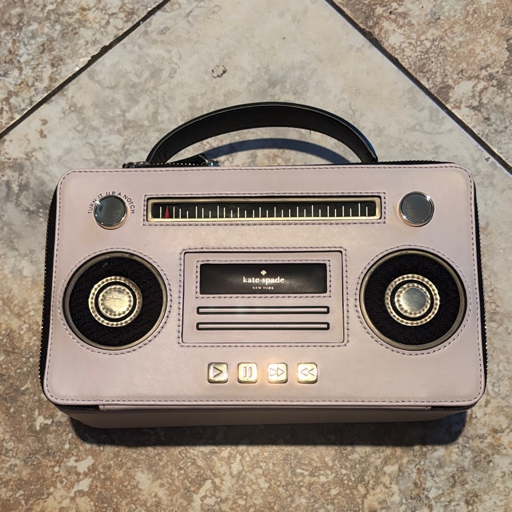 Kate Spade Pink Boombox Speaker